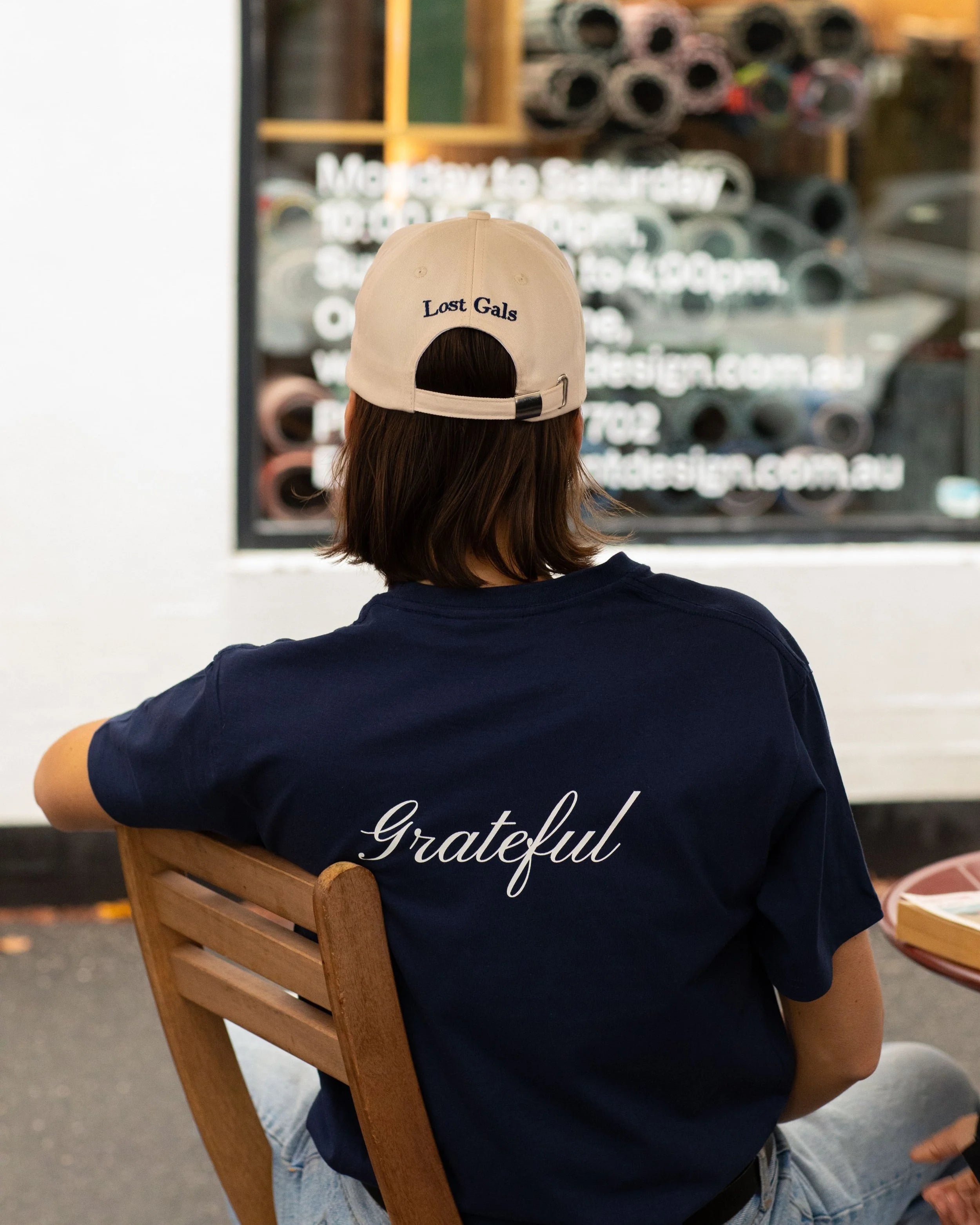 Grateful T-Shirt - Navy